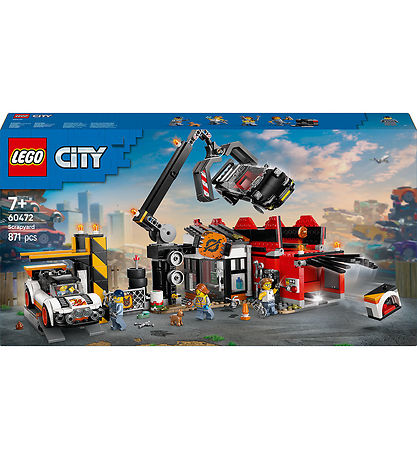 LEGO® City - Scrapyard With Cars 60472 - 871 Parts