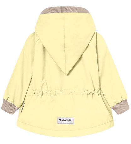Mini A Ture Lightweight Jacket - MatWai Fleece - Double Cream