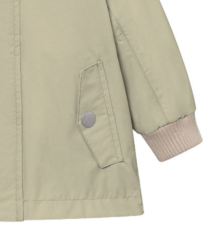Mini A Ture Lightweight Jacket - MatWally Fleece - Elm Green