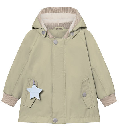 Mini A Ture Lightweight Jacket - MatWally Fleece - Elm Green