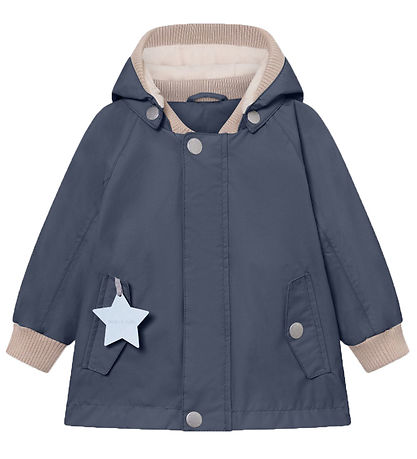 Mini A Ture Sumarjakki - MatWally Flís - Ombre Blue