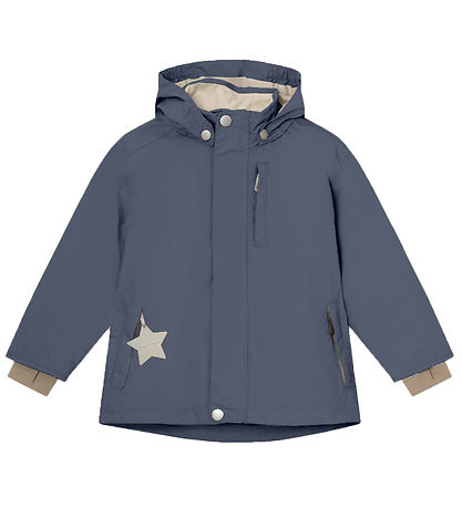 Mini A Ture Lightweight Jacket - MatAdwen Fleece - Ombre Blue