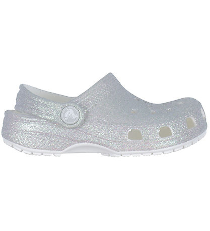 Crocs Sandals - Classic+ Glitter K - White