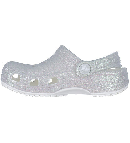Crocs Sandals - Classic+ Glitter K - White