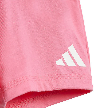 adidas Performance T-shirt/Shorts - 160 - Pink/White adidas Performance T-shirt/Shorts - 160 - Pink/White