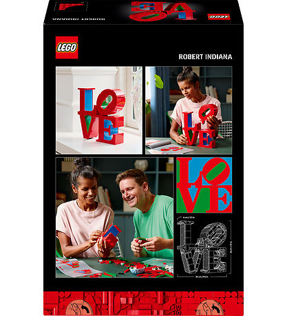 LEGO® Art - LOVE 31214 - 791 Deler