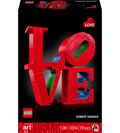 LEGO® Art - LOVE 31214 - 791 Deler