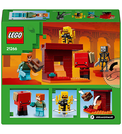 LEGO® Minecraft - La bataille de la lave du Nether 21266 - 99 Pa LEGO® Minecraft - La bataille de la lave du Nether 21266 - 99 Pa