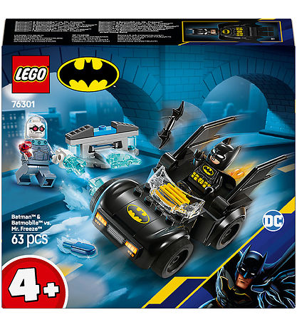 LEGO® Batman - Batman & Batmobile vs. Mr. Freeze 76301 - 63 Set