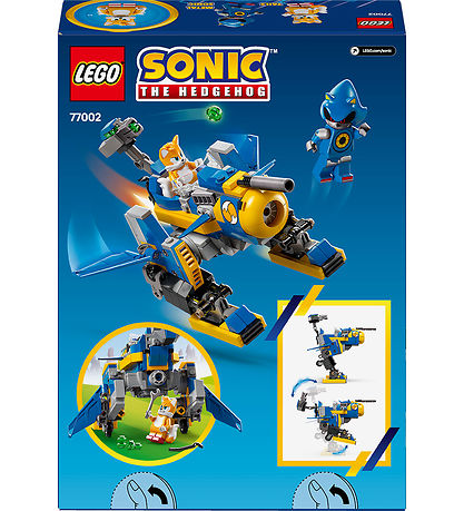 LEGO® Sonic The Hedgehog - Cyclone vs. Metal Sonic 77002 - 290 D LEGO® Sonic The Hedgehog - Cyclone vs. Metal Sonic 77002 - 290 D
