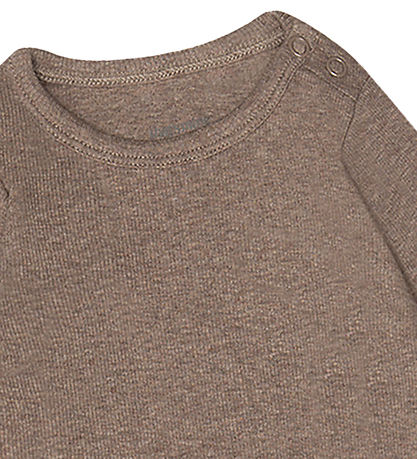 Body m/l That's Mine - Rib - Pétra - Brown Mélange