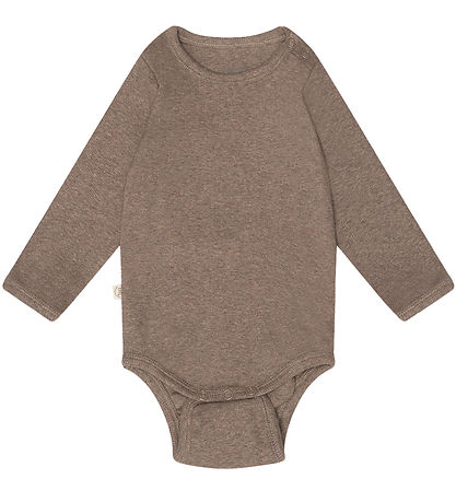 Body m/l That's Mine - Rib - Pétra - Brown Mélange