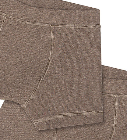 That's Mine Boxers - 2-Pack - Rib - Cilas - Brown Melange That's Mine Boxers - 2-Pack - Rib - Cilas - Brown Melange