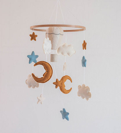 That's Mine Baby Mobile - Felt - Blace - Air Balloon That's Mine Baby Mobile - Felt - Blace - Air Balloon