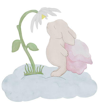 That's Mine Wallsticker - Daisy Whispers - 28.5 cm - Beige