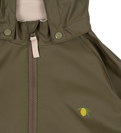 Vêtements de Pluie Konges Sløjd - PU - Plaine - Brûlée Olive Vêtements de Pluie Konges Sløjd - PU - Plaine - Brûlée Olive