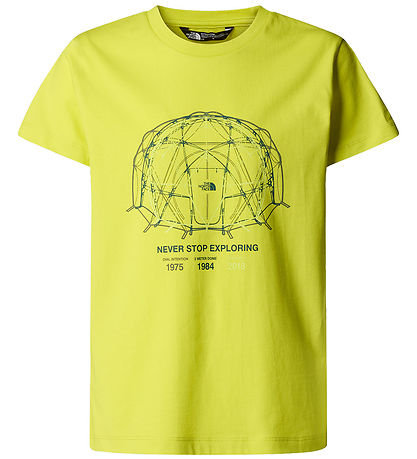 The North Face T-shirt - Graphic Relaxed - Sulphur Spring Green The North Face T-shirt - Graphic Relaxed - Sulphur Spring Green