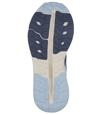 Woden Skor - Josefine - Ice Blue/Dark Marinblå