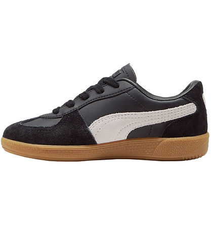 Puma Shoes - Palermo Lth PS - Black/Feather Grey
