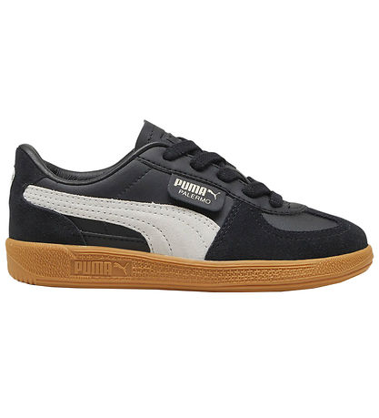 Puma Shoes - Palermo Lth PS - Black/Feather Grey Puma Shoes - Palermo Lth PS - Black/Feather Grey