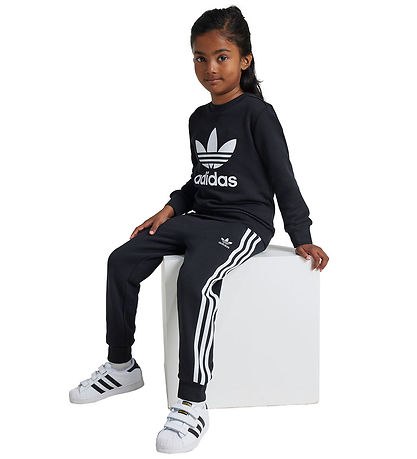 adidas Originals 트레이닝복 세트 - 트레포일 - 검정 포함 흰색
