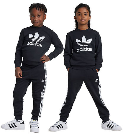 adidas Originals 트레이닝복 세트 - 트레포일 - 검정 포함 흰색