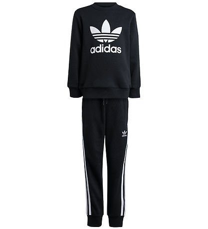adidas Originals 트레이닝복 세트 - 트레포일 - 검정 포함 흰색