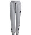 adidas Performance Trousers - Z.N.E. - Grey Melange w. Black adidas Performance Trousers - Z.N.E. - Grey Melange w. Black
