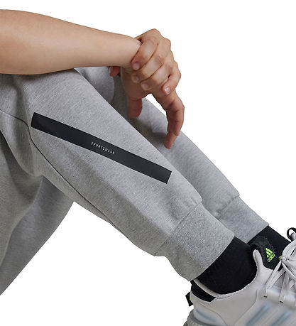 adidas Performance Trousers - Z.N.E. - Grey Melange w. Black