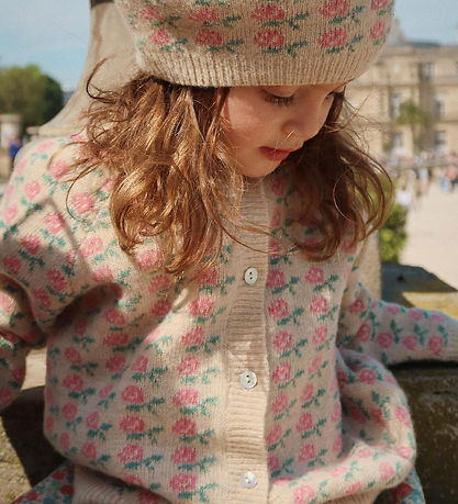 Konges Sløjd Cardigan - Knitted - Wool/Acrylic - Rose