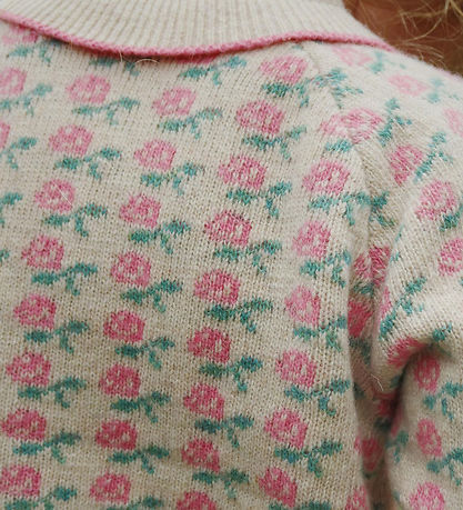 Konges Sløjd Cardigan - Knitted - Wool/Acrylic - Rose