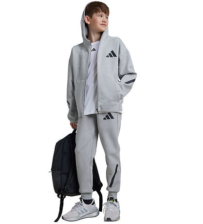 adidas Performance Wood jacket - Z.N.E. - Grey Melange w. Black
