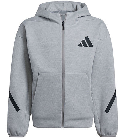 adidas Performance Wood jacket - Z.N.E. - Grey Melange w. Black