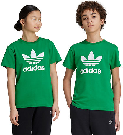 adidas Originals T-skjorte - Trefoil - Grønn