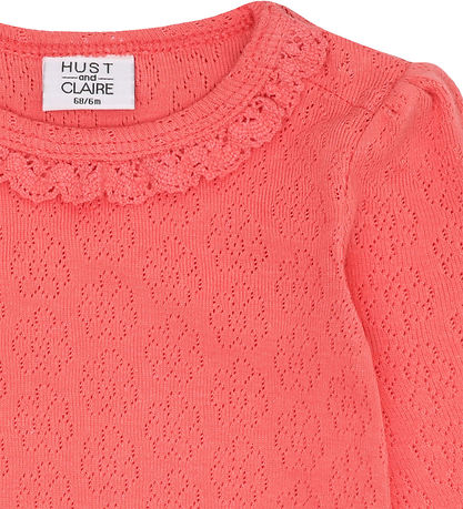 Hust and Claire Bodysuit L/æ - Britt - Wild Coral