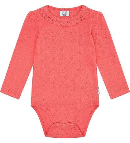 Hust and Claire Bodysuit L/æ - Britt - Wild Coral