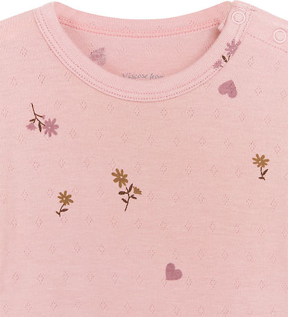 Hust and Claire Bodysuit k/æ - Bamboo - Buller - Dusty Rose