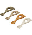 Liewood Spoons - Silicone - 4-Pack - Liva - Sandy Multi Mix