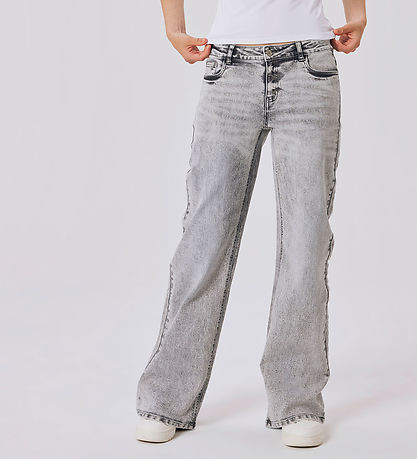 LMTD Jeans - NlfTianna - Noos - Light Grey Denim