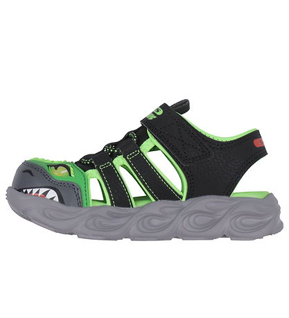 Skechers Sandals w. Light - Thermo-Splash - Hydro-Flare - Black/