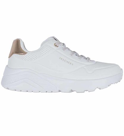 Skechers Shoes - Uno Lite-Metallic Mode - White
