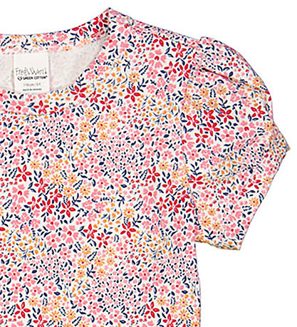 Freds World Dress - Bloom Puff - Almond/Papaya/Navy