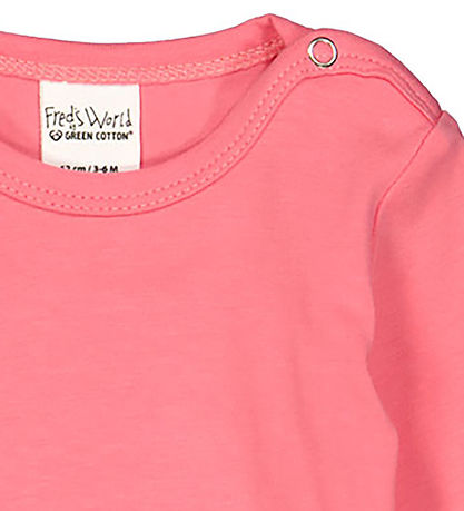 Freds World Bodysuit L/æ - Alfa - Pink
