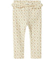 Lil' Atelier Leggings - Rib - NbfGago - Turtledove Lil' Atelier Leggings - Rib - NbfGago - Turtledove