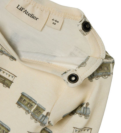 Lil' Atelier Bodysuit L/æ - NbmGayo - Turtledove Lil' Atelier Bodysuit L/æ - NbmGayo - Turtledove