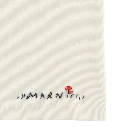 Marni Tanktop - Rib - Cropped - Hang tag Yellow