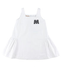 Robe Marni - Blanc av. Strass Robe Marni - Blanc av. Strass