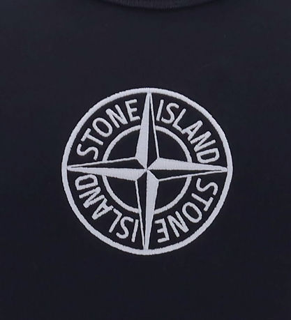 Stone Island Sweatshirt - Navy w. Logo