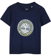 Timberland T-shirt - Medieval Blue Timberland T-shirt - Medieval Blue