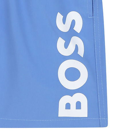 Shorts de Bain BOSS - Bleu av. Blanc